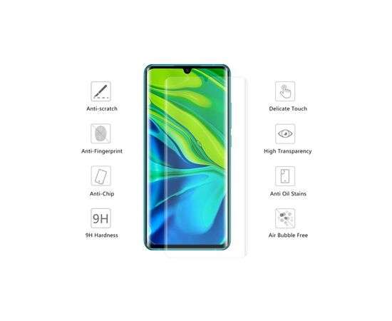 Скло захисне Drobak Xiaomi Mi Note 10 Lite (232360), зображення 3 Скло захисне Drobak Xiaomi Mi Note 10 Lite (232360), зображення 3
