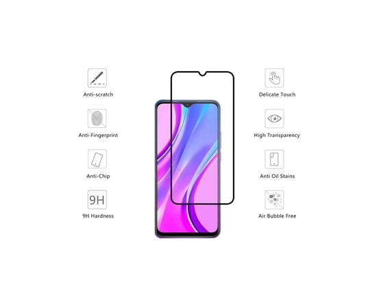 Скло захисне Drobak Xiaomi Redmi 9C (232324), зображення 2 Скло захисне Drobak Xiaomi Redmi 9C (232324), зображення 2