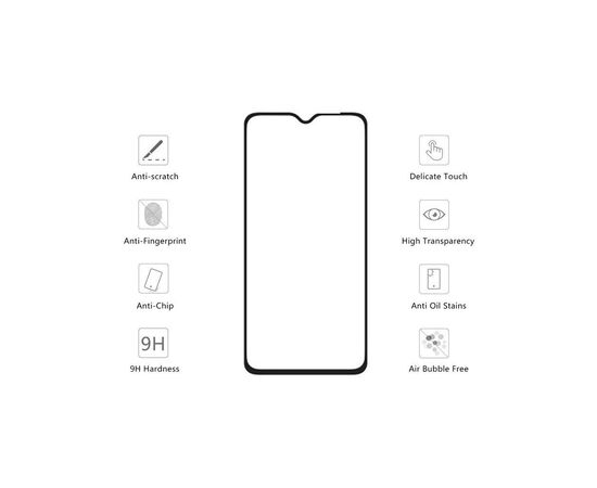 Скло захисне Drobak ZTE Blade 20 Smart (242413), зображення 2 Скло захисне Drobak ZTE Blade 20 Smart (242413), зображення 2