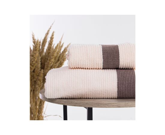 Полотенце MirSon Набор банных №104 Elite Luxury Milk 2 шт (2200005613283), изображение 2 Полотенце MirSon Набор банных №104 Elite Luxury Milk 2 шт (2200005613283), изображение 2