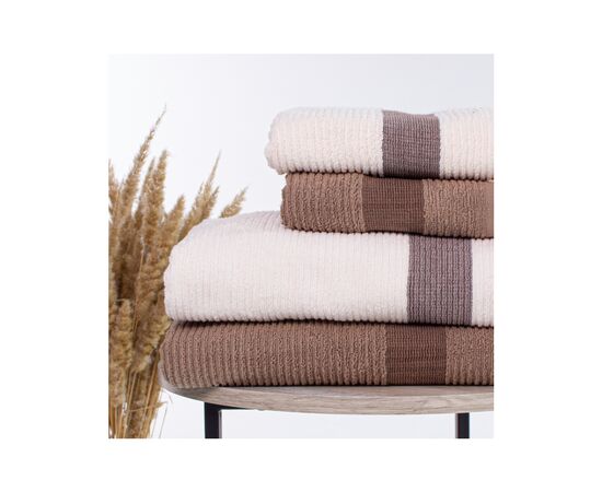 Полотенце MirSon Набор банных №114 Elite Luxury Coffee with Milk 4 шт (2200005613382), изображение 2 Полотенце MirSon Набор банных №114 Elite Luxury Coffee with Milk 4 шт (2200005613382), изображение 2