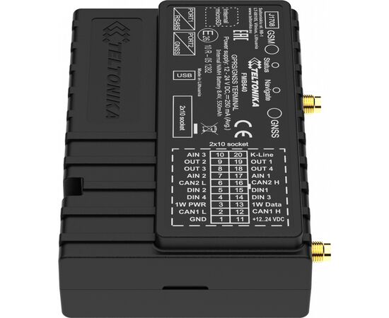 GPS-модуль Teltonika FMB640, изображение 3 GPS-модуль Teltonika FMB640, изображение 3