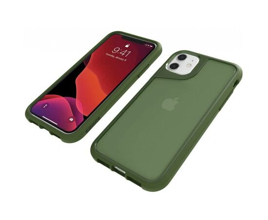 Чехол для моб. телефона Griffin Survivor Strong for Apple iPhone 11 - Bronze Green (GIP-025-GRN), изображение 4 Чехол для моб. телефона Griffin Survivor Strong for Apple iPhone 11 - Bronze Green (GIP-025-GRN), изображение 4