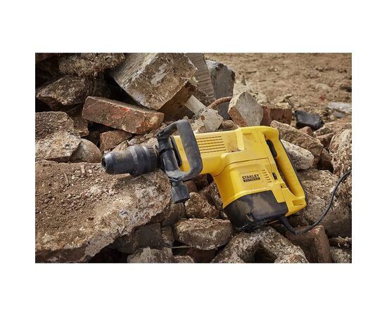 Відбійний молоток Stanley FatMax, SDS-Max, 1600 Вт (SFMEH230K), зображення 2 Відбійний молоток Stanley FatMax, SDS-Max, 1600 Вт (SFMEH230K), зображення 2