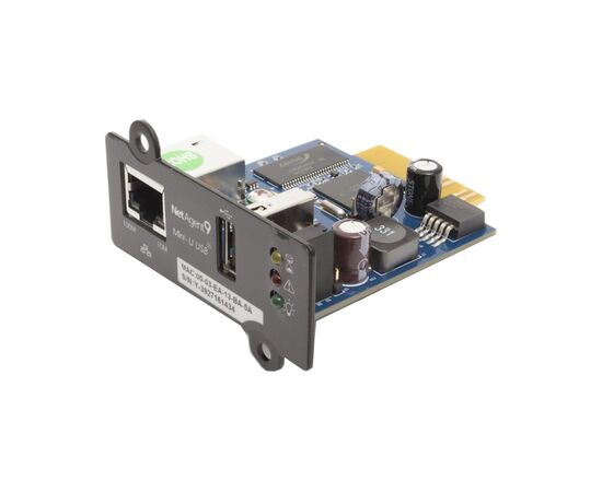 Мережева карта Powercom SNMP-адаптер NetAgent (DA807) 1-port (DA807), зображення 2 Мережева карта Powercom SNMP-адаптер NetAgent (DA807) 1-port (DA807), зображення 2