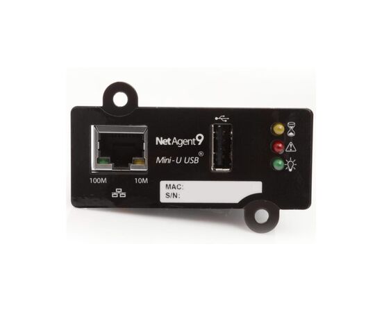 Мережева карта Powercom SNMP-адаптер NetAgent (DA807) 1-port (DA807), зображення 3 Мережева карта Powercom SNMP-адаптер NetAgent (DA807) 1-port (DA807), зображення 3