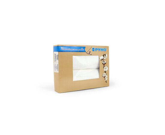Полотенце Руно набор махровых White 70х140 см 2 шт (434.09КУ)