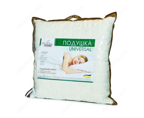 Подушка Viluta силиконовая кассетная Universal 50х70 (universal_50*70), изображение 2 Подушка Viluta силиконовая кассетная Universal 50х70 (universal_50*70), изображение 2