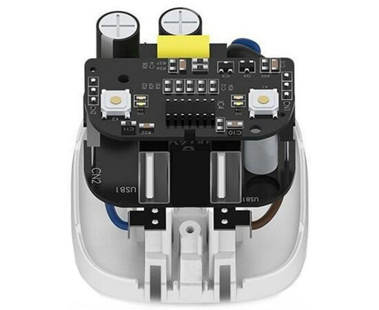 Зарядное устройство ColorWay 2USB 2.4A white (CW-CHS004-WT), изображение 3 Зарядное устройство ColorWay 2USB 2.4A white (CW-CHS004-WT), изображение 3