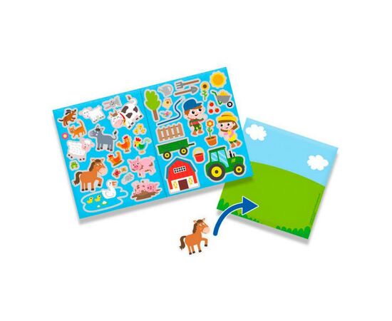 Набор для творчества Ses Веселая ферма Набор наклеек на окна (14271S), изображение 3 Набор для творчества Ses Веселая ферма Набор наклеек на окна (14271S), изображение 3