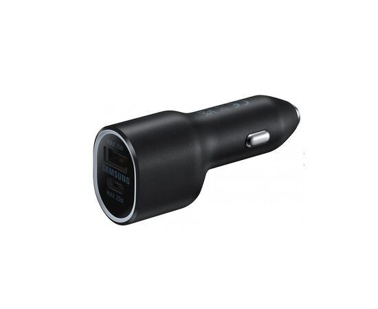 Зарядний пристрій Samsung 40W Car Charger (w/o Cable) Black (EP-L4020NBEGRU)