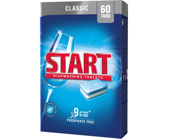 Таблетки для посудомийних машин Start Classic 60 шт. (4820207100046)