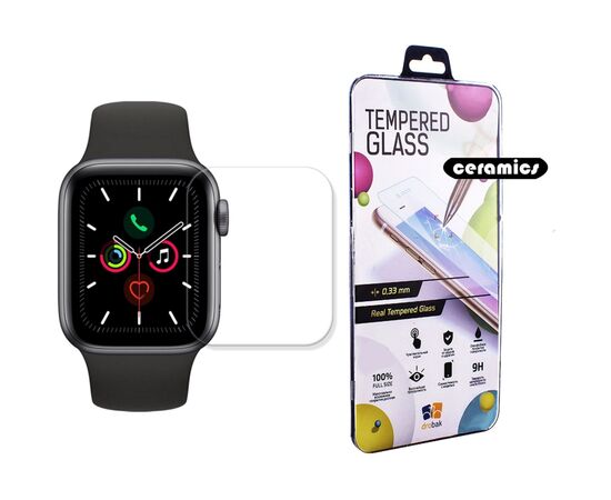 Пленка защитная Drobak Ceramics Apple Watch SE 44mm (2 шт) 313119 (313119)