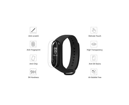 Пленка защитная Drobak Ceramics Xiaomi Mi Band 3 (2 шт) (313114), изображение 2 Пленка защитная Drobak Ceramics Xiaomi Mi Band 3 (2 шт) (313114), изображение 2