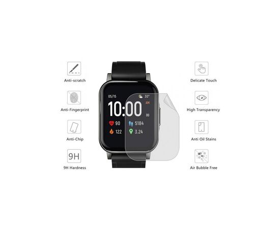 Пленка защитная Drobak Hydrogel Xiaomi Mi Watch Lite(2 шт) (313142) (313142), изображение 2 Пленка защитная Drobak Hydrogel Xiaomi Mi Watch Lite(2 шт) (313142) (313142), изображение 2