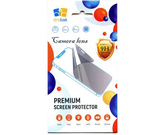 Стекло защитное Drobak 3D camera Apple iPhone 14 Pro Max (505055)