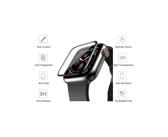 Стекло защитное Drobak Apple Watch SE 44mm 313125 (313125), изображение 2 Стекло защитное Drobak Apple Watch SE 44mm 313125 (313125), изображение 2