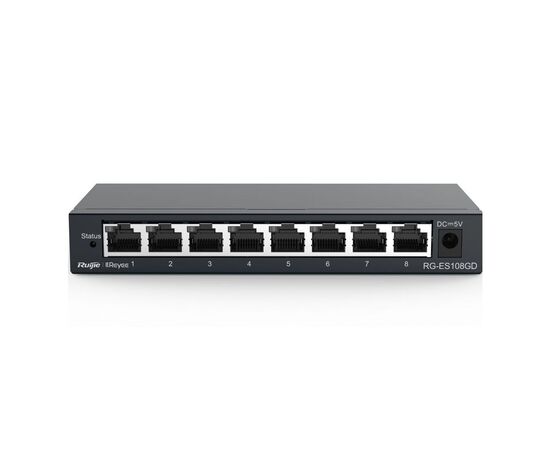 Коммутатор сетевой Ruijie Networks RG-ES108GD, изображение 2 Коммутатор сетевой Ruijie Networks RG-ES108GD, изображение 2