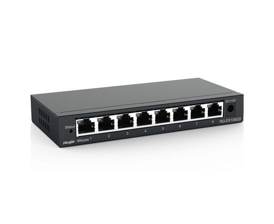 Коммутатор сетевой Ruijie Networks RG-ES108GD, изображение 3 Коммутатор сетевой Ruijie Networks RG-ES108GD, изображение 3