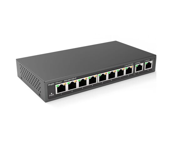 Коммутатор сетевой Ruijie Networks RG-ES110D-P, изображение 3 Коммутатор сетевой Ruijie Networks RG-ES110D-P, изображение 3