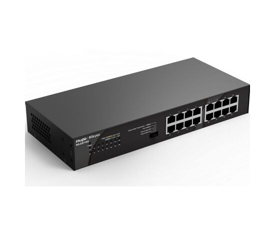 Коммутатор сетевой Ruijie Networks RG-ES116G, изображение 3 Коммутатор сетевой Ruijie Networks RG-ES116G, изображение 3
