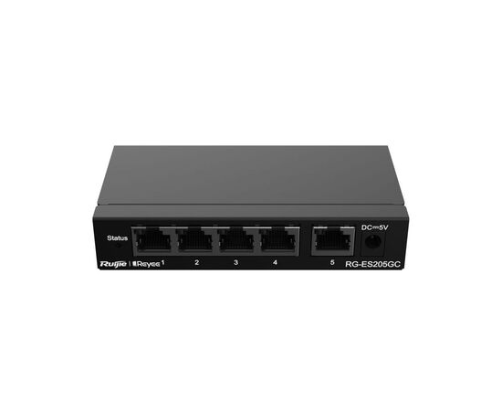 Коммутатор сетевой Ruijie Networks RG-ES205GC, изображение 5 Коммутатор сетевой Ruijie Networks RG-ES205GC, изображение 5