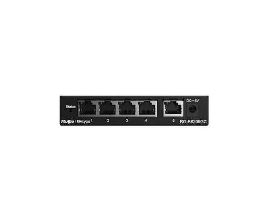 Коммутатор сетевой Ruijie Networks RG-ES205GC, изображение 6 Коммутатор сетевой Ruijie Networks RG-ES205GC, изображение 6