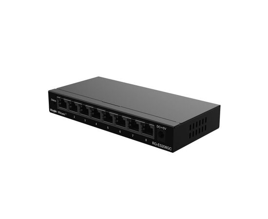 Коммутатор сетевой Ruijie Networks RG-ES208GC, изображение 4 Коммутатор сетевой Ruijie Networks RG-ES208GC, изображение 4