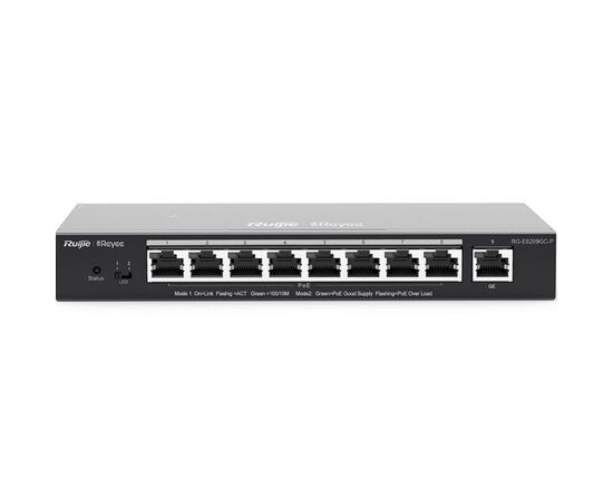 Комутатор мережевий Ruijie Networks RG-ES209GC-P