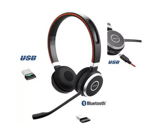 Наушники Jabra Evolve 65 UC Stereo (6599-829-409), изображение 5