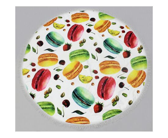 Полотенце MirSon пляжное №5066 Summer Time Macaroons 150x150 см (2200003947748), изображение 2 Полотенце MirSon пляжное №5066 Summer Time Macaroons 150x150 см (2200003947748), изображение 2