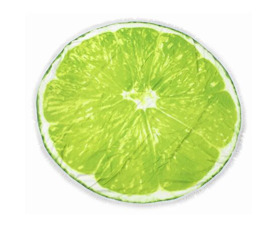 Рушник MirSon пляжний №5067 Summer Time Lime 150x150 см (2200003947755)