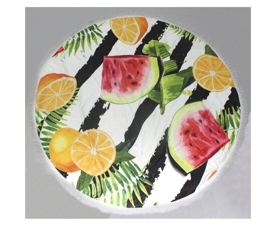 Полотенце MirSon пляжное №5068 Summer Time Metermelon 150x150 см (2200003947762), изображение 2 Полотенце MirSon пляжное №5068 Summer Time Metermelon 150x150 см (2200003947762), изображение 2