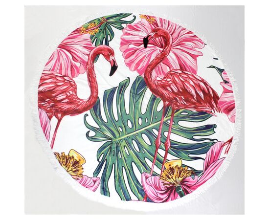 Полотенце MirSon пляжное №5070 Summer Time Flaminge Coats 150x150 см (2200003947786), изображение 2