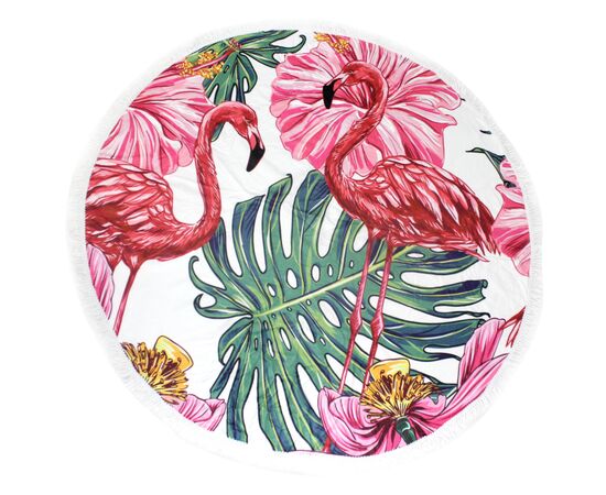 Рушник MirSon пляжний №5070 Summer Time Flaminge Coats 150x150 см (2200003947786)