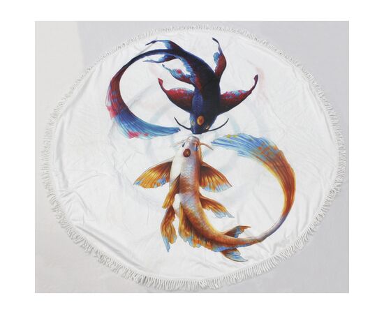 Полотенце MirSon пляжное №5071 Summer Time Fish 150x150 см (2200003947793), изображение 2 Полотенце MirSon пляжное №5071 Summer Time Fish 150x150 см (2200003947793), изображение 2