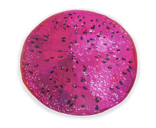 Рушник MirSon пляжний №5079 Summer Time Dragon Fruit 150x150 см (2200003952308)