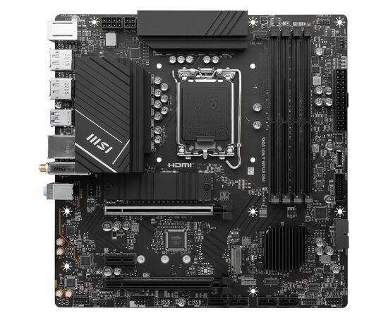 Материнская плата MSI PRO B760M-A WIFI DDR4, изображение 2 Материнская плата MSI PRO B760M-A WIFI DDR4, изображение 2