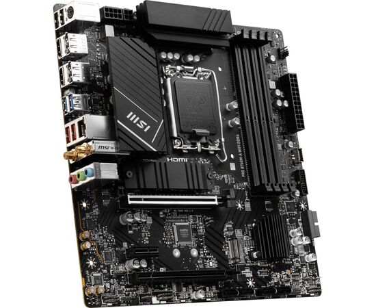 Материнская плата MSI PRO B760M-A WIFI DDR4, изображение 4 Материнская плата MSI PRO B760M-A WIFI DDR4, изображение 4