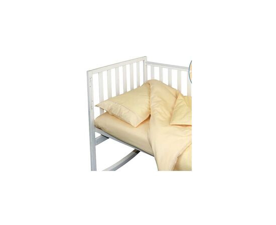 Дитячий постільний набір Руно Веселий горошок жовтий 60х120 (932ВГУ_Жовтий), зображення 2