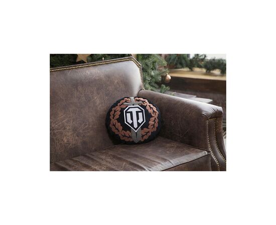 Подушка WP Merchandise декоративная World of Tanks круглая (WG043330), изображение 2 Подушка WP Merchandise декоративная World of Tanks круглая (WG043330), изображение 2