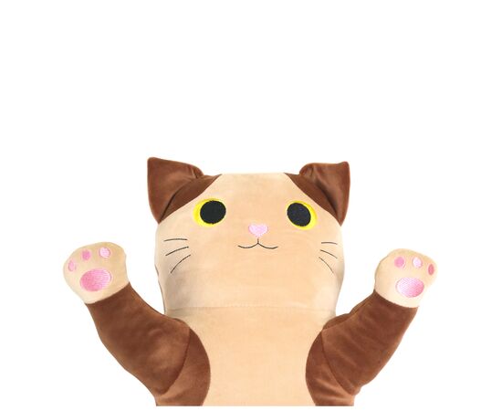 Подушка WP Merchandise декоративная Kitty huggy Котик обнимашка (FWPKITYHUGBKC0000), изображение 3 Подушка WP Merchandise декоративная Kitty huggy Котик обнимашка (FWPKITYHUGBKC0000), изображение 3