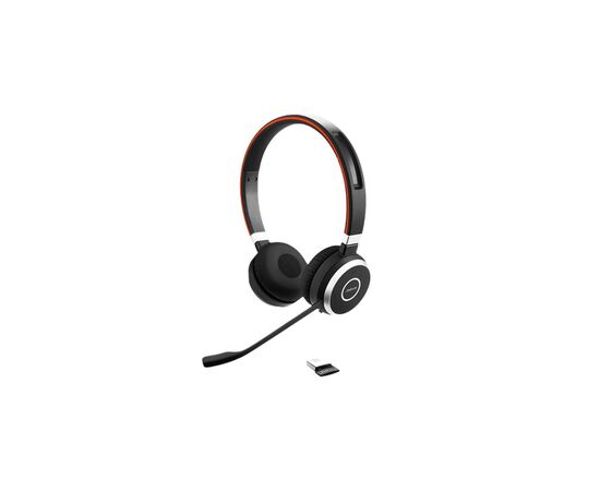 Наушники Jabra Evolve 65 SE Link380a UC Stereo + with charging base (6599-833-499), изображение 3 Наушники Jabra Evolve 65 SE Link380a UC Stereo + with charging base (6599-833-499), изображение 3