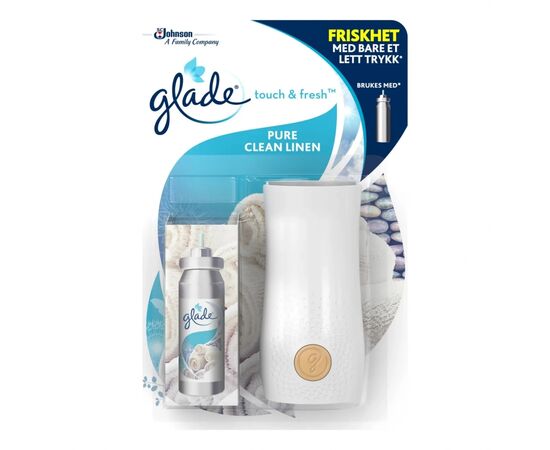 Освіжувач повітря Glade Свіжість білизни міні-спрей 10 мл (5000204075748)