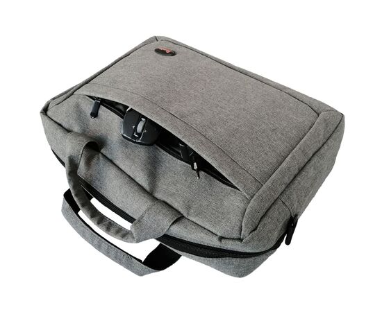Сумка для ноутбука Porto 14" PC-3014 GY (PC-3014GY), изображение 5 Сумка для ноутбука Porto 14" PC-3014 GY (PC-3014GY), изображение 5