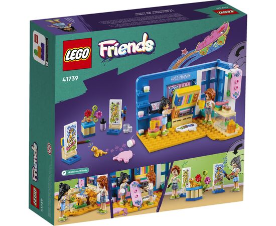 Конструктор LEGO Friends Комната Лиан 204 детали (41739), изображение 9 Конструктор LEGO Friends Комната Лиан 204 детали (41739), изображение 9