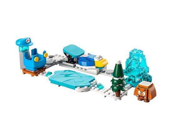 Конструктор LEGO Super Mario Костюм ледяного Марио и ледяной мир. Дополнительный набор 105 деталей (71415), изображение 2 Конструктор LEGO Super Mario Костюм ледяного Марио и ледяной мир. Дополнительный набор 105 деталей (71415), изображение 2