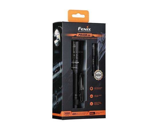 Фонарь Fenix PD40R V2.0 + Фонарь Fenix E01 V2.0 (PD40RV20E01V20), изображение 4 Фонарь Fenix PD40R V2.0 + Фонарь Fenix E01 V2.0 (PD40RV20E01V20), изображение 4