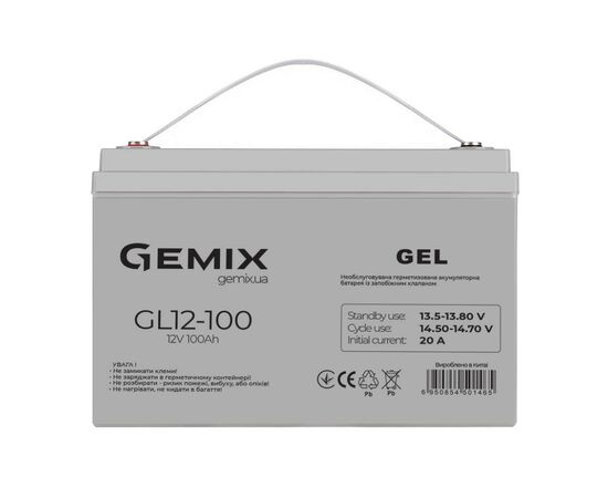 Батарея к ИБП Gemix GL 12В 100 Ач (GL12-100)