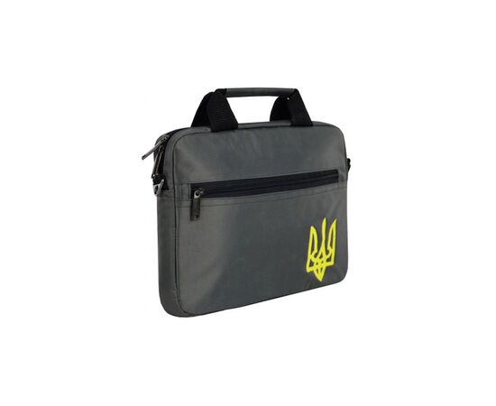 Сумка для ноутбука Porto 12'' PN12 TRIZUB Gray (PN12GY_TRIZ), изображение 2 Сумка для ноутбука Porto 12'' PN12 TRIZUB Gray (PN12GY_TRIZ), изображение 2
